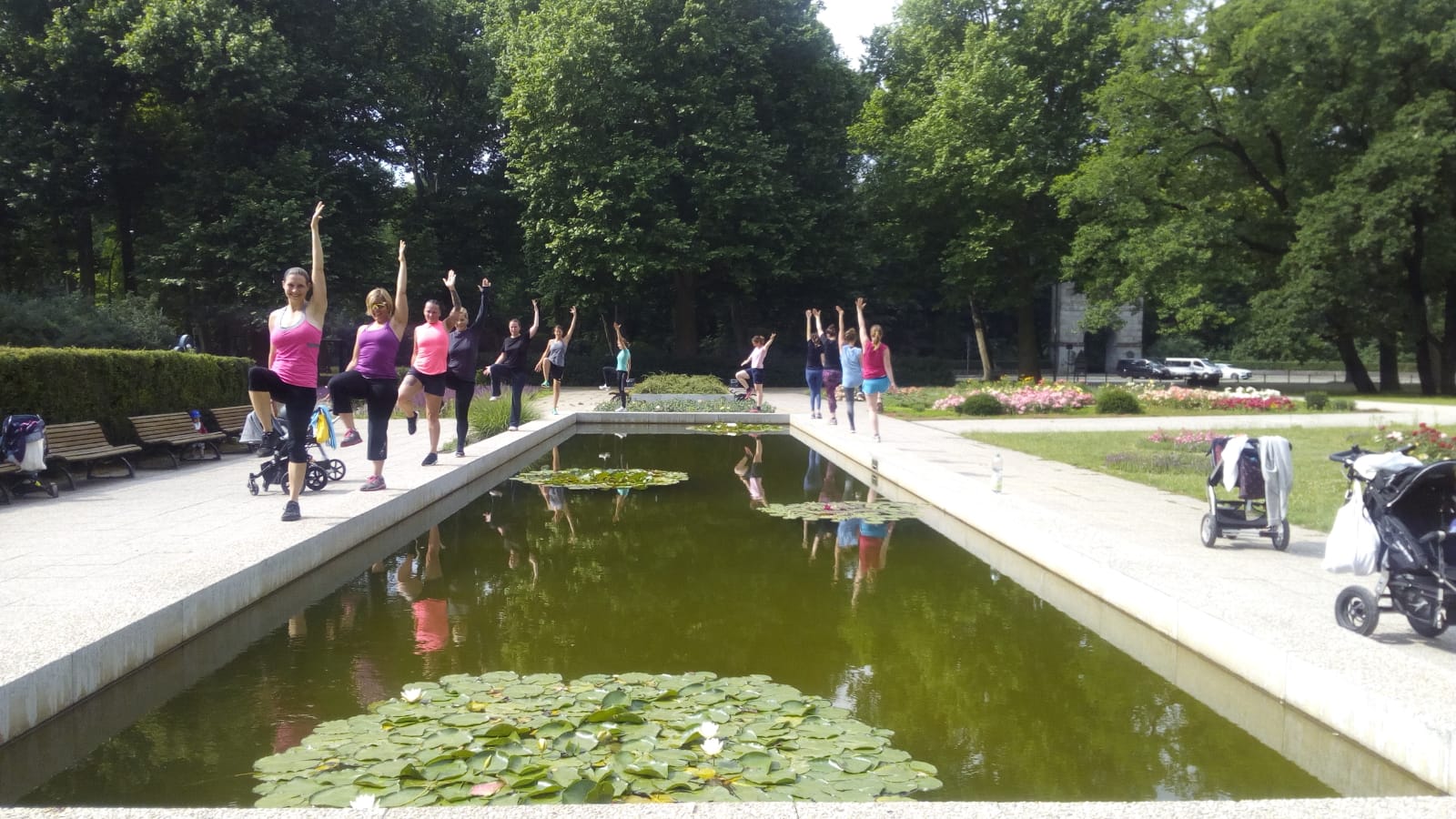 LAUFMAMALAUF - Elterntraining im Park