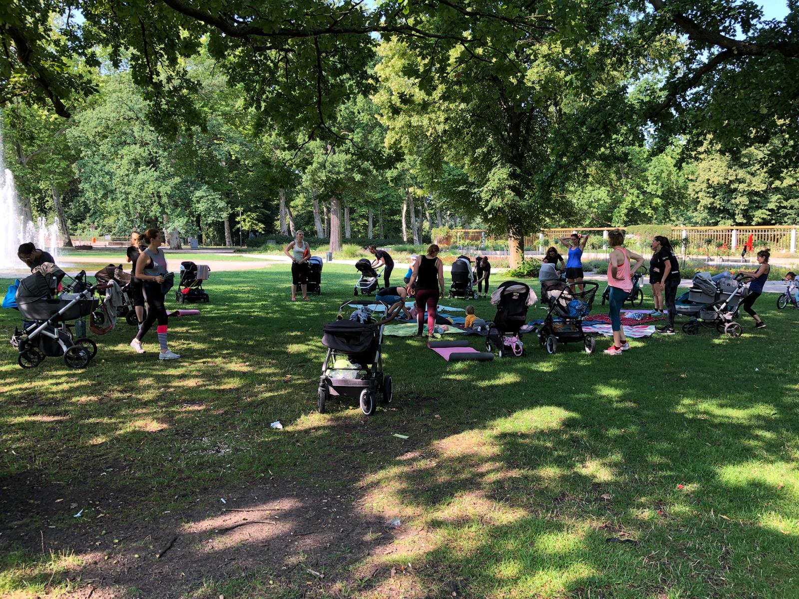 LAUFMAMALAUF - Elterntraining im Park – Bild 3