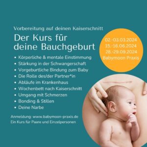 Geburtsvorbereitung Kaiserschnitt. Der Kurs für deine Bauchgeburt