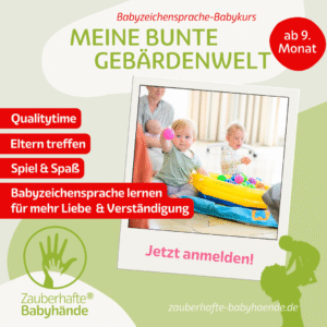 Meine bunte Gebärdenwelt | Zauberhafte Babyhände®