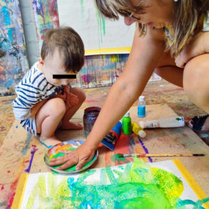 Eltern-Kind-Malen für Kinder von 2 bis 6 Jahren