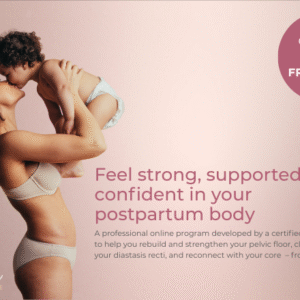 Mama Powerhouse: 10-Week Online Postpartum Recovery Program in English (Rückbildungskurs) - Focus on pelvic floor & diastasis recti
