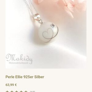 Muttermilchschmuck Erinnerungsschmuck
